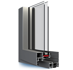 vignette angle de fenêtre aluminium